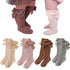 Velvet Bows on Socks Socks Little Palace Store